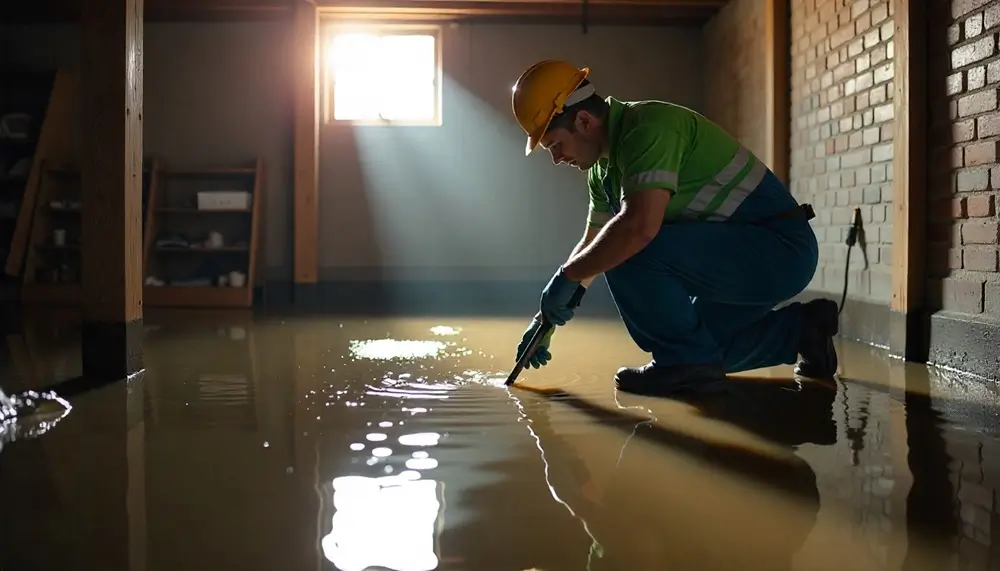 Professional water damage restoration services in Fredonia, WI
